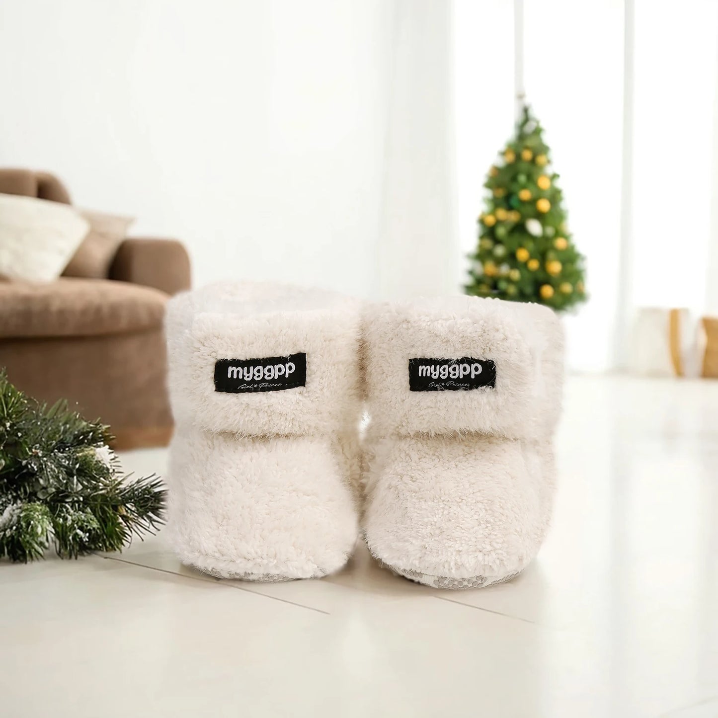 Baby Boy Girl Boots Newborn Shoes Winter Snow Anti-Slip Soft Sole Warm Infant Toddler Prewalker Booties