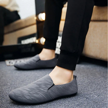 Shoes for Man New Men Fashionable Canvas Breathable Flat Bottomed Walking Shoes with Lightweight Sports Shoes Men's Sneakers (Available)