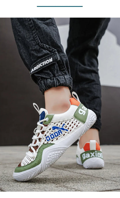 Shoes For Men Mesh Sneakers Summer Casual Breathable Sports Outdoor Hiking Tennis Running Designer Luxury Platform Loafers (Available)