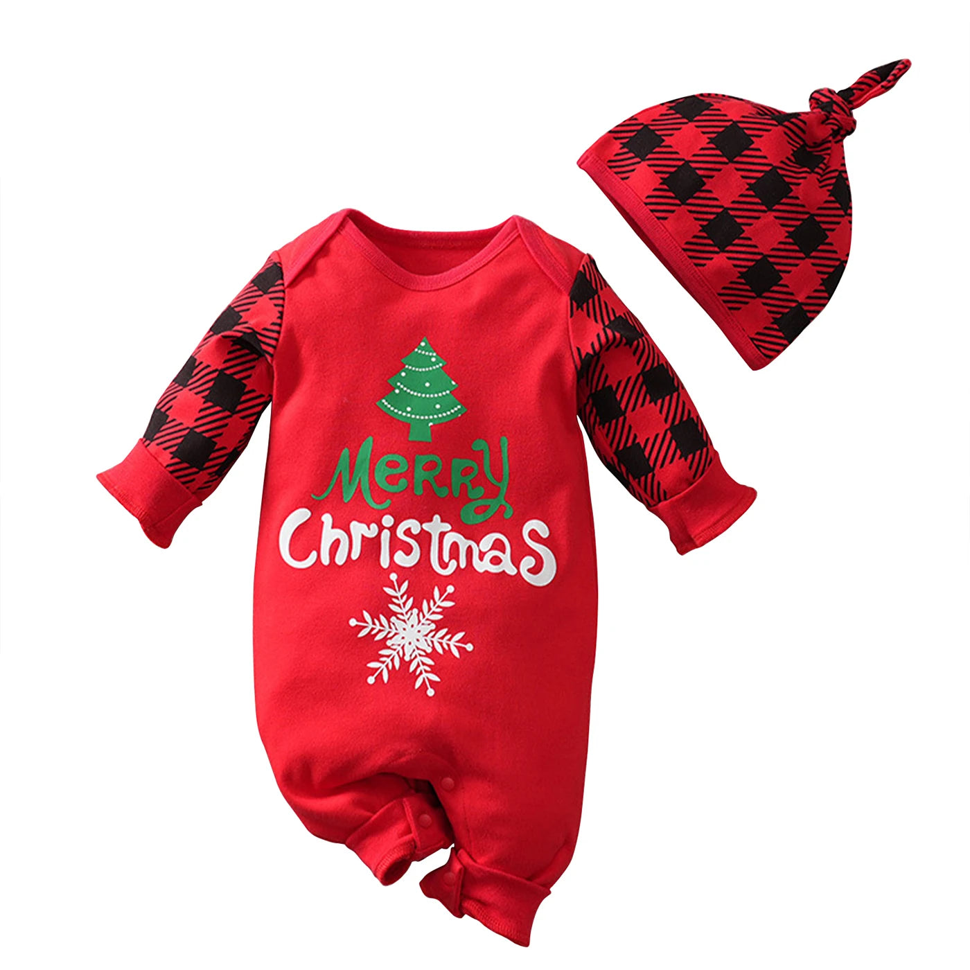 Baby  Boy Romper Newborn Clothes Long Sleeve Jumpsuit + Hat Infant Outfits Set