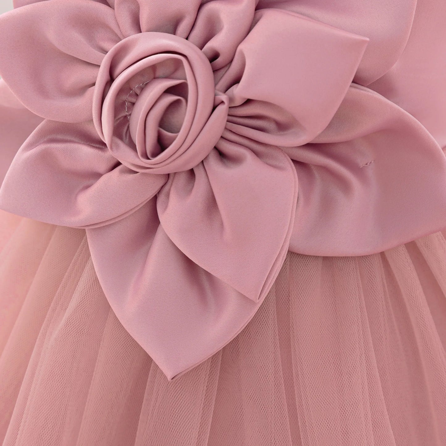 Baby Party Dress Girls Floral Tutu Princes Dresses Kids Flower Wedding Dress Toddler Birthday Baptism Prom Gown