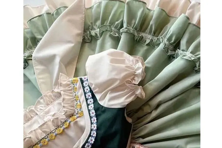 Girl Turkey Princess Lolita's Dress Festliche Kleider Mädchen  Flower Girl Dresses for Weddings Kids Dresses for Girls Eid Dress