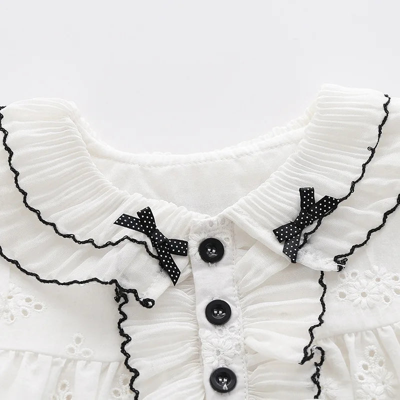 Baby Girl Dress Spring  Autumn Infant Baptismal Dresses Children Birthday Party Fashion Clothing Kids Girls Casual Vestidos