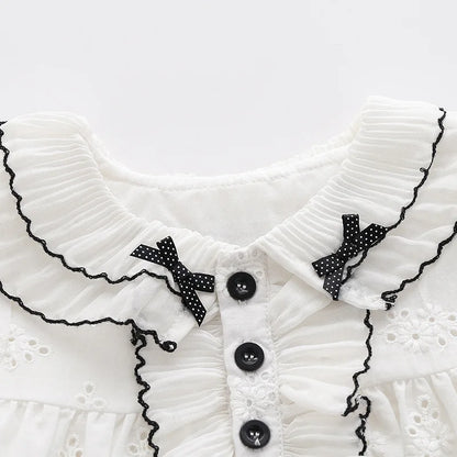 Baby Girl Dress Spring  Autumn Infant Baptismal Dresses Children Birthday Party Fashion Clothing Kids Girls Casual Vestidos