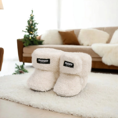 Baby Boy Girl Boots Newborn Shoes Winter Snow Anti-Slip Soft Sole Warm Infant Toddler Prewalker Booties