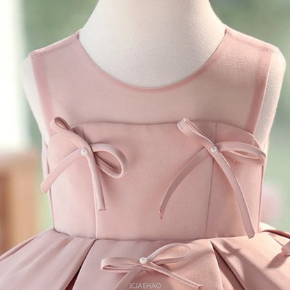 Party Dress Girls Birthday New Princess Gown Kids Pageant Host Piano RecitalFormal Occasion Outfit Dresses Flower Girl Elegant