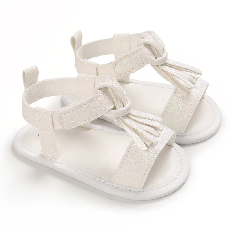 VALEN SINA 0-18M Newborn Baby Girls Summer Shoes Sandals First Walkers Newborn Shoes Casual Soft Sole Sandals Toddler Shoes (Available)