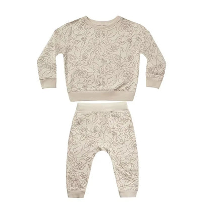 Newborn Baby Clothes Outfits Cute Cartoon Long Sleeve Top + Pants Spring Autumn Toddler Boy Homewear Suits