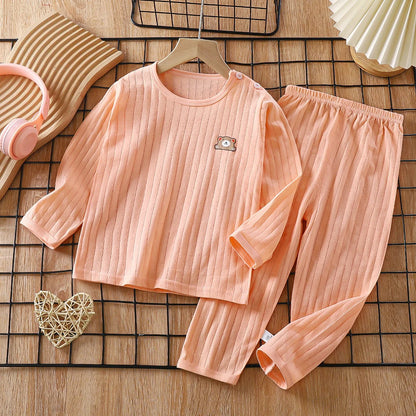 Summer toddler kids boys girls clothes sets for boys girls children clothing casual sports sets pyjamas sleeping pants