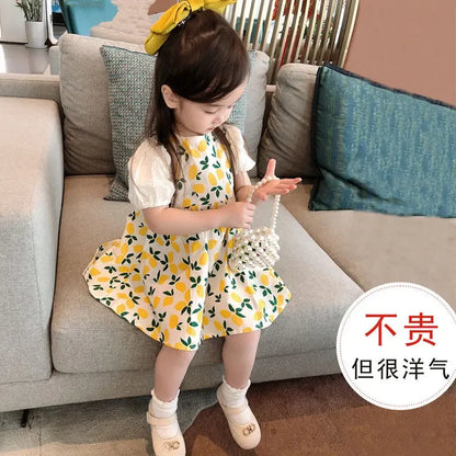 Girl floral dresses princess dress baby girls summer dress flower girl dresses baby girl dress Children dresses فساتين الأطفال