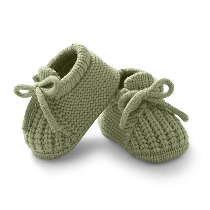 Newborn Baby Shoes Knitted Infant Boys Girls First Boots Fashion Solid Toddler Kid Bed Footwear 0-18M Warm Clothing Accessories