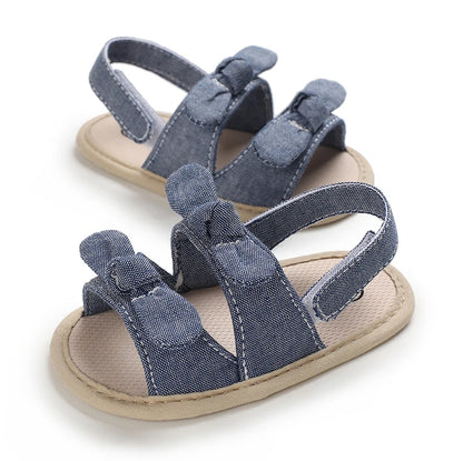 VALEN SINA 0-18M Newborn Baby Girls Summer Shoes Sandals First Walkers Newborn Shoes Casual Soft Sole Sandals Toddler Shoes (Available)