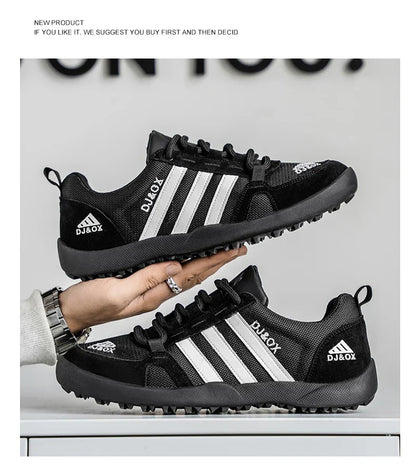 Men's Shoes Fashion Versatile Breathable Board Shoes Thick soled Trendy Casual Shoes (Available)