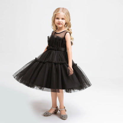 Girls Party Dress White Bridesmaid Dresses For Girls Wedding Evening Prom Gown Kids First Communiom Formal Vestidos