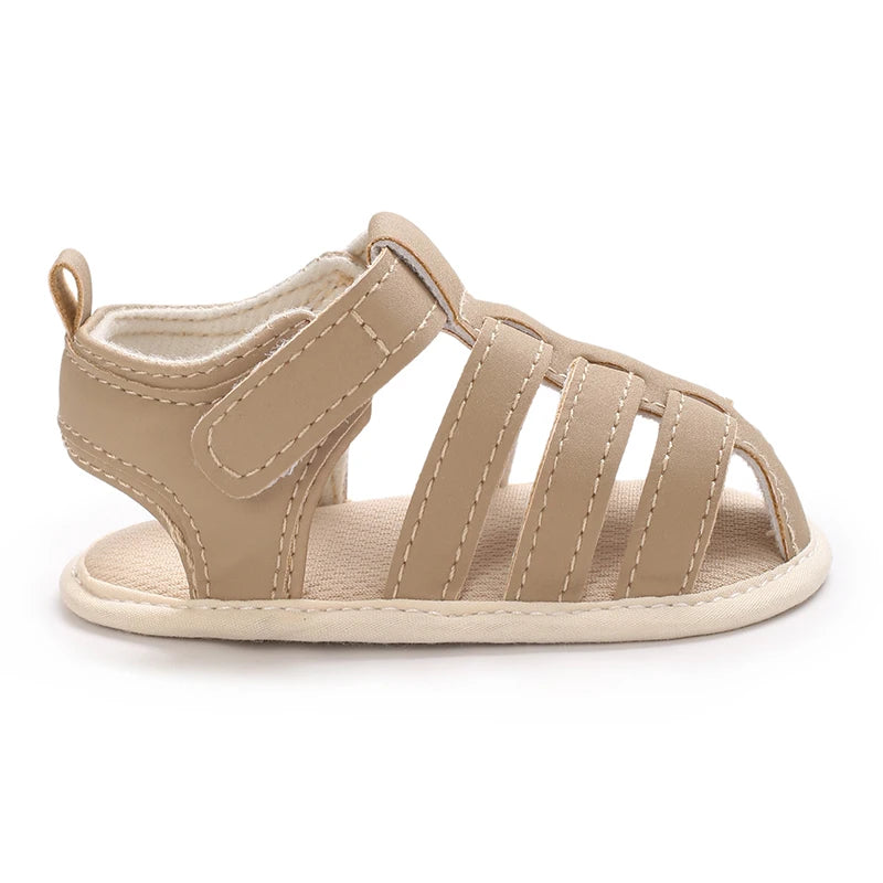 VALEN SINA 0-1Year Newborn Baby Boys Summer Shoes Sandals First Walkers Newborn Shoes Casual Soft Sole Sandals