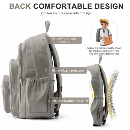 School Bag for 15.6 Inch Laptop Backpack for School Kids Girls Large Capacity Light Weight Backpack Women Fashion College Bag