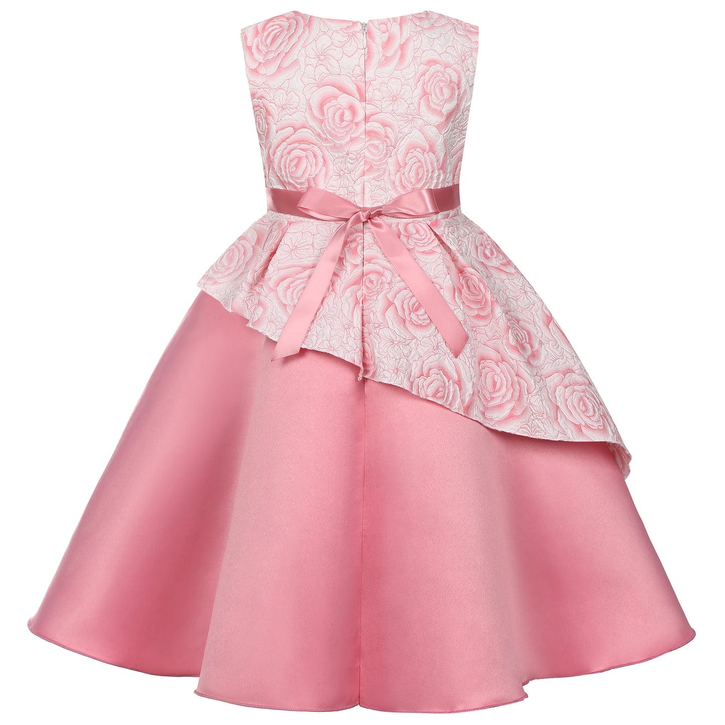 Girl's party dress - Elegant flower princess style dance dress - Birthday party dress, wedding dress, flower girl dress
