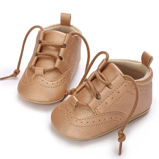 Classic Newborn Baby Shoes White Casual Shoes Boys Girls Shoes Fashion Sneakers Soft Sole Non-Slip Toddler Shoes First Walkers