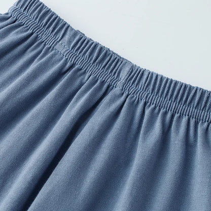 Summer Cartoon T-Shirt+Shorts 2-Piece Clothing Set Cotton Kids Boys Girls Casual Tracksuit Clothes Suits Outdoor Fashion 2-12Y