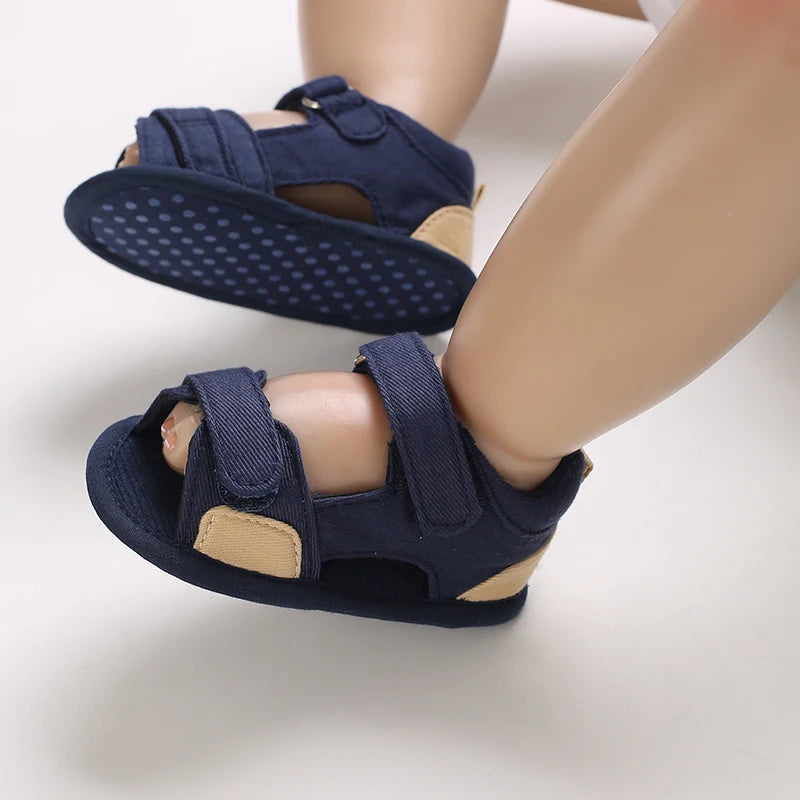 VALEN SINA 0-18M Newborn Baby Girls Summer Shoes Sandals First Walkers Newborn Shoes Casual Soft Sole Sandals Toddler Shoes (Available)