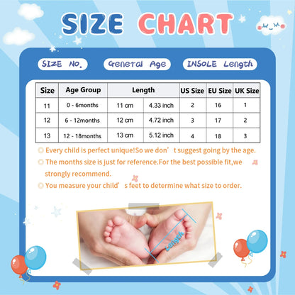 Newborn male baby shoes, soft soled crib shoes, casual anti slip sports shoes, the first walking shoe for 0-18 months old