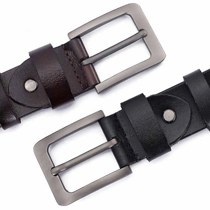 Waist Accessories Retro Men Belt Versatile Classic Casual Belts Durable Leather Belt Daily Wear