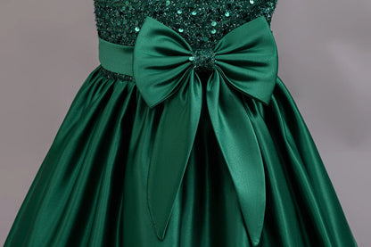 Girl Black Gown Girls Fly Sleeveless Dress Children Wedding Evening Birthday Party Princess Dresses For Children Girls
