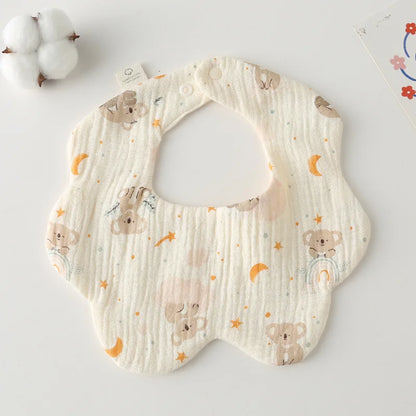Newborn Baby Bibs Infant Burp Cloths Baby Stuff Feeding Drool Bandana Saliva Towel Toddler Bib Baby Accessories Dropshipping