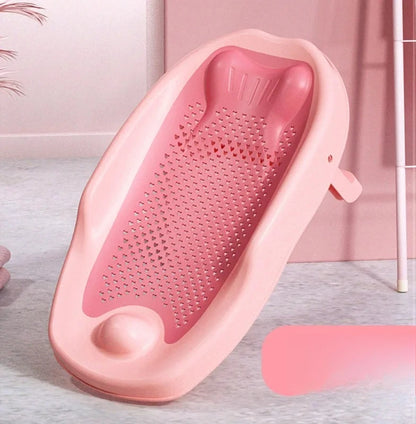 Newborn Adjustable Bath Net Seat Cushion Anti-slip Baby Bath Net Mat Children Shower Net Universal Bath Bed Holder