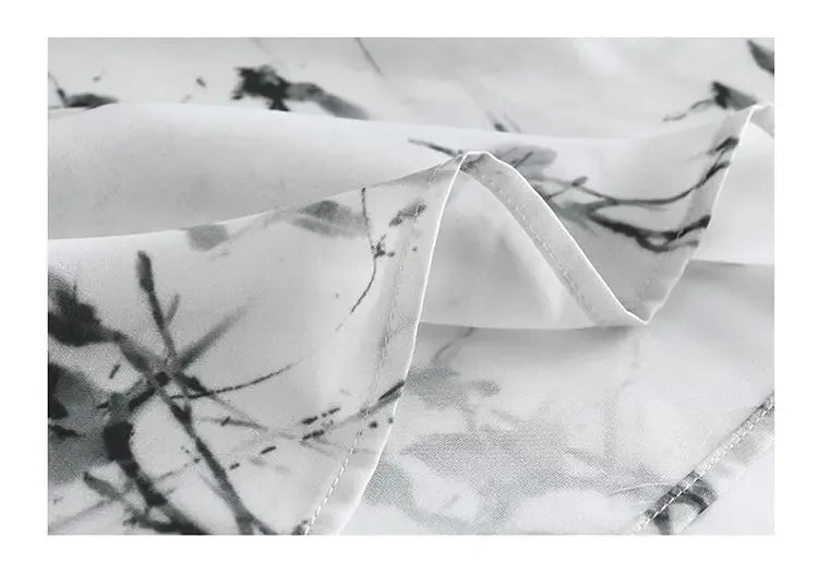 New Chinese Short-sleeved Men Trendy Versatile T-shirt in Summer Retro Stand Collar Thin Fashion Pullover (Available)