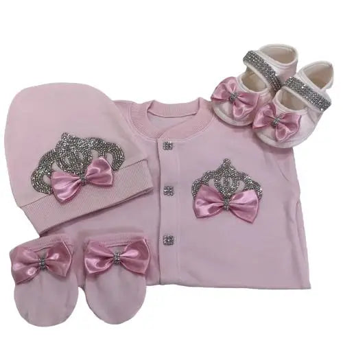 Newborn Boys Romper Clothes Formal Suit 4 Piece Vest Pants and Tie Dresswear Suit Set Welcome Home 40suyi days Celebrity outfit