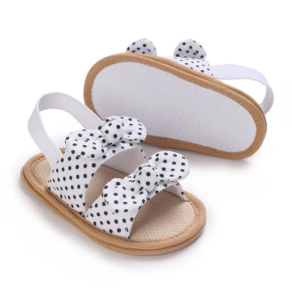 VALEN SINA 0-18M Newborn Baby Girls Summer Shoes Sandals First Walkers Newborn Shoes Casual Soft Sole Sandals Toddler Shoes (Available)