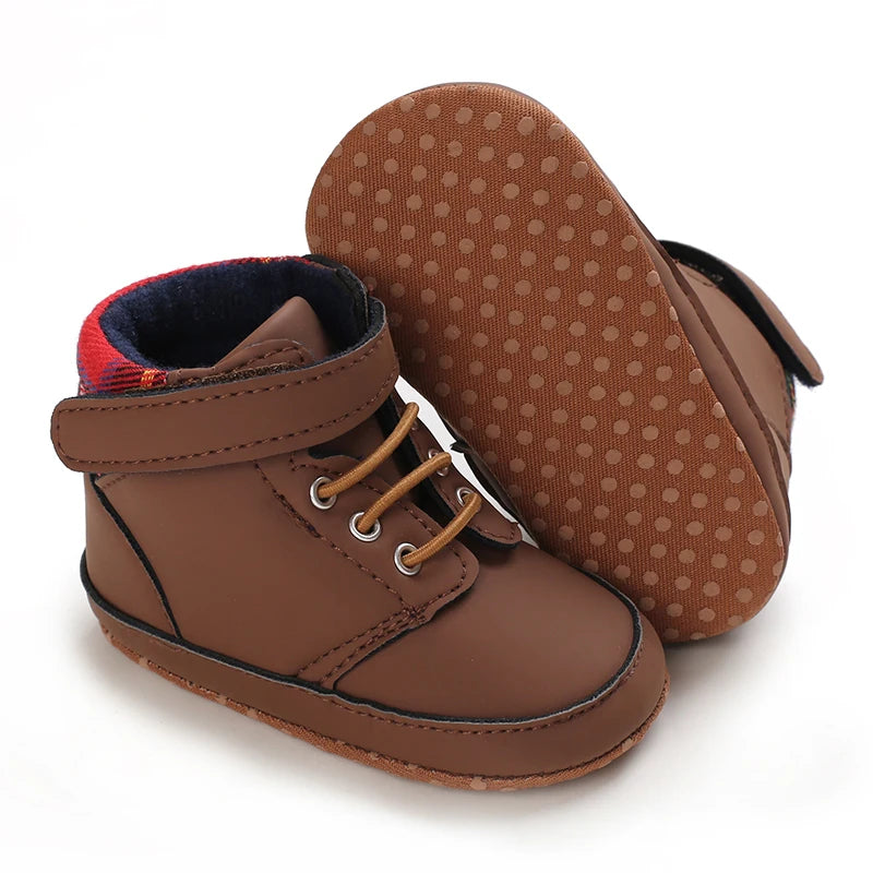 Spring/Autumn/Winter Newborn Children's Soft Sole Anti-slip Sports Shoes 0-1 Years Old Baby Boy Shoes Fashion Sports Shoes
