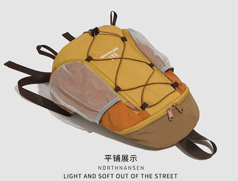 Women's Schoolbag - Ins Japanese-Style, Large-Capacity, Cute Drawstring Backpack, New Versatile Student Laptop Bag for Outdoor S