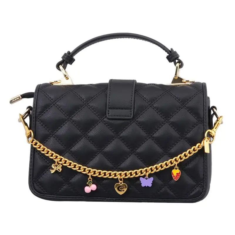 Cute Fashion Bag Keychain Flower Cherries And Cookies Pendant Bag Chain For Women Bag Charm Cute Accessories Jewelry Gifts