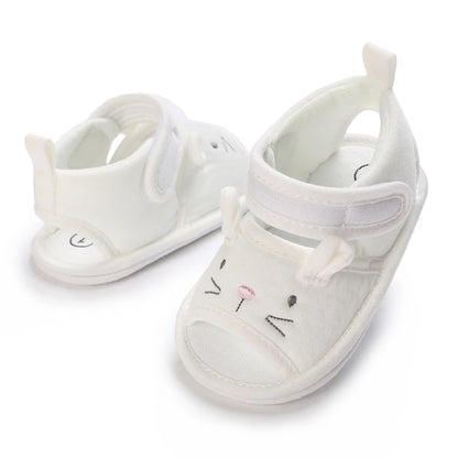 VALEN SINA 0-18M Newborn Baby Girls Summer Shoes Sandals First Walkers Newborn Shoes Casual Soft Sole Sandals Toddler Shoes (Available)