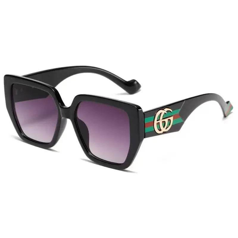 New trend sunglasses for men and women advanced retro sunglasses square ins wind punk glasses
