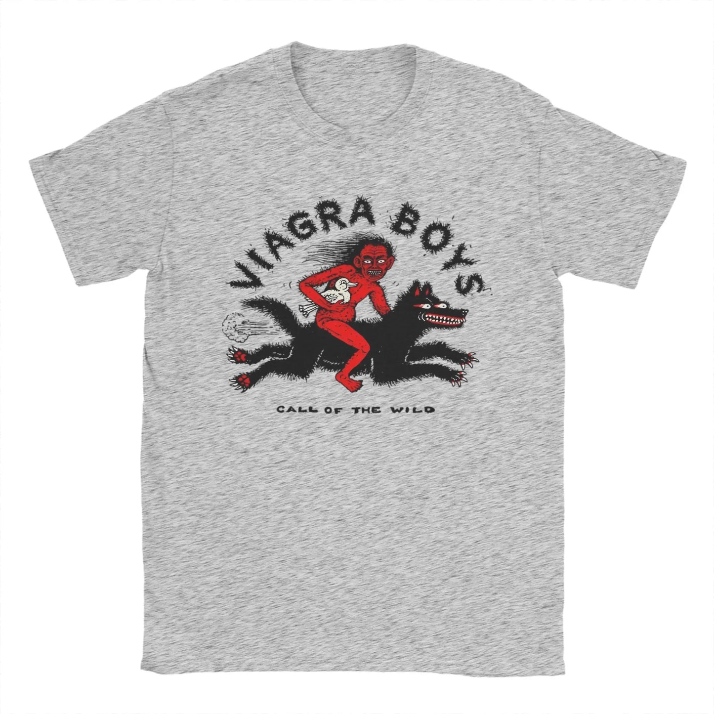 Summer Funny Viagra Boys Band Punk Music T Shirt for Men Women  100% Cotton T-shirts Short Sleeve Clothes