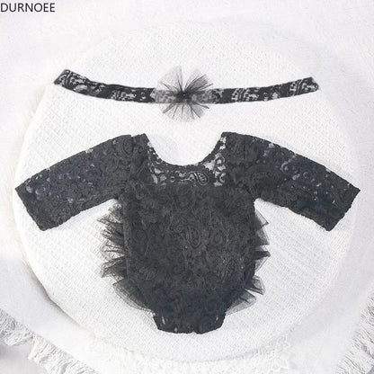 Baby Tutu Dress Newborn Photography Outfit  Lace Girl Princess Dress Romper Baby Gifts Photo Shooting Clothing
