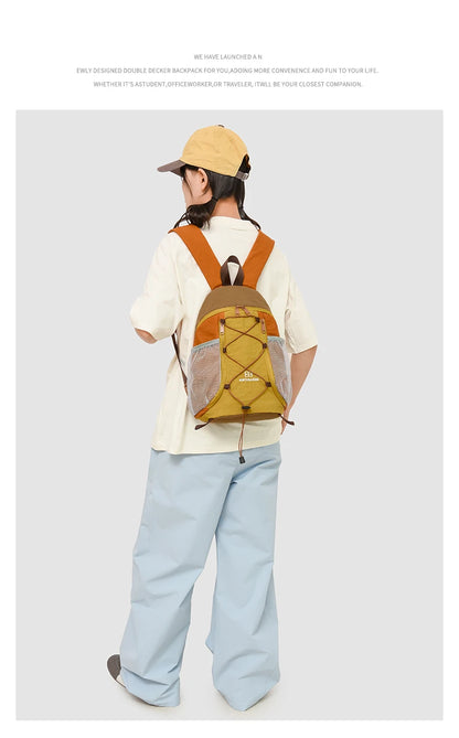 Women's Schoolbag - Ins Japanese-Style, Large-Capacity, Cute Drawstring Backpack, New Versatile Student Laptop Bag for Outdoor S