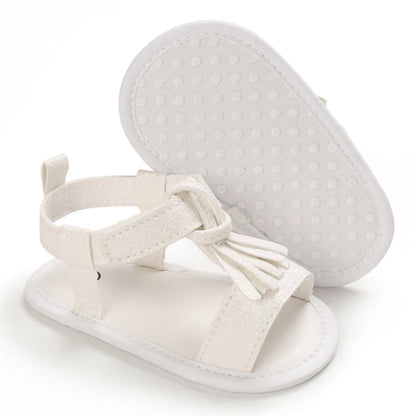 VALEN SINA 0-18M Newborn Baby Girls Summer Shoes Sandals First Walkers Newborn Shoes Casual Soft Sole Sandals Toddler Shoes (Available)