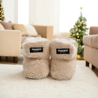 Baby Boy Girl Boots Newborn Shoes Winter Snow Anti-Slip Soft Sole Warm Infant Toddler Prewalker Booties