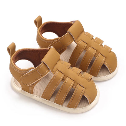 VALEN SINA 0-1Year Newborn Baby Boys Summer Shoes Sandals First Walkers Newborn Shoes Casual Soft Sole Sandals