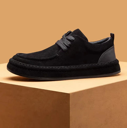 Men's Shoes Are Fashionable Brown Casual Shoes Made of Durable Suede Material Comfortable Walking Shoes Suitable for Daily Wear (Available)