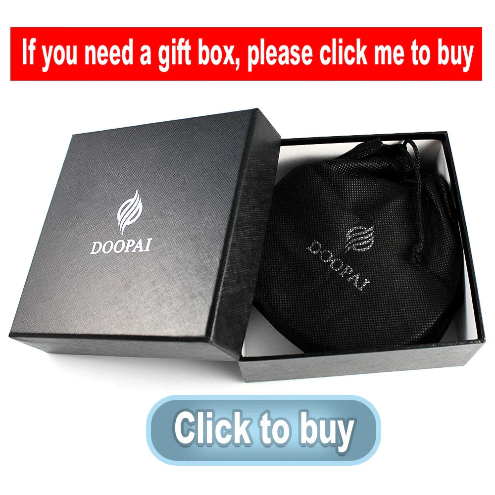 DOOPAI New Mens Belt Hollow Automatic Mens Belt Genuine Leather Luxury Belt  For Men Belt Male Strap Male Metal Automatic Buckle
