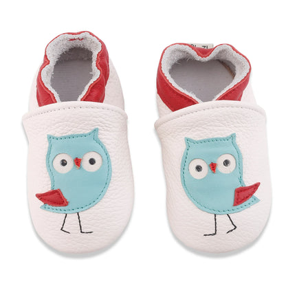 0-24M Baby Shoes Newborn Non-Slip Genuine Leather Sneaker Toddlers Soft Bottom Casual Prewalker Infant Classic First Walker