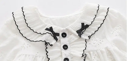 Baby Girl Dress Spring  Autumn Infant Baptismal Dresses Children Birthday Party Fashion Clothing Kids Girls Casual Vestidos
