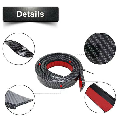 Rubber Spoiler Lip , Racing Car Turnk Lip Spoiler (Available)