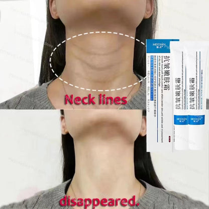 Collagen Neck Cream Eliminate Neck Wrinkle Lines Lifting Whitening Tighten Double Chin Anti-age Rejuvenation Skin Care Cream (Available)
