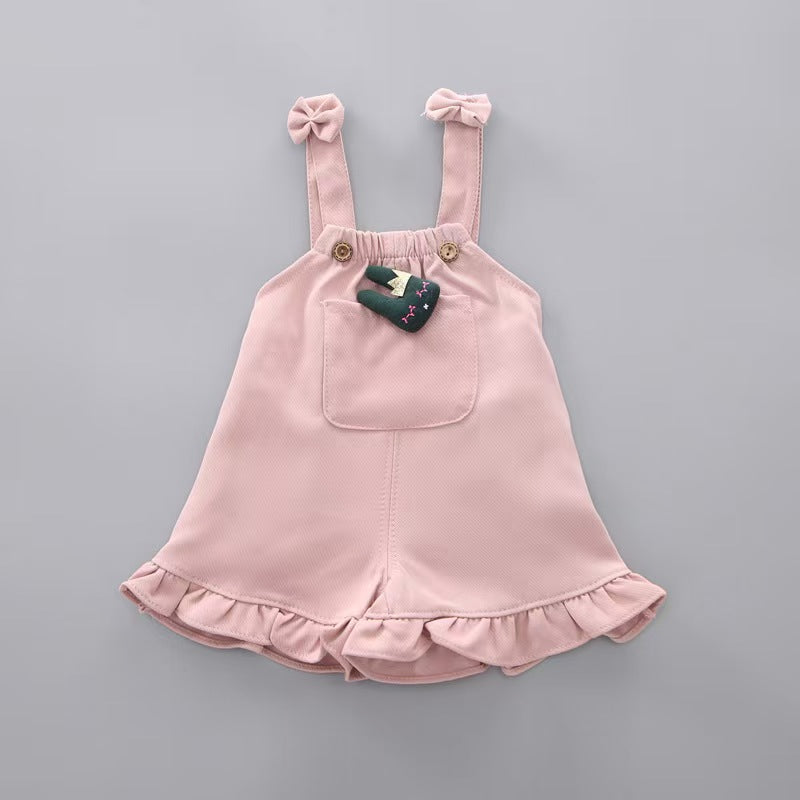 BibiCola Summer Girl Clothes Set Children Fashion Tops+Shorts 2PCS Tracksuit For Girls Kids Birthdys Clothing Suit Outfits (Available)